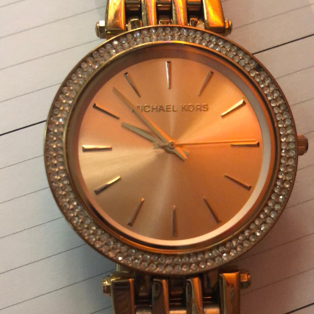 Michael Kors Rose gold watch